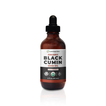 Health Ranger Store Organic Black Cumin Seed Oil 4oz (118 ml)