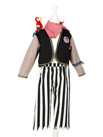 Duncan Pirate Costume Set for Children - Includes Accessories for Role-Play & Entertainment (3 sizes)