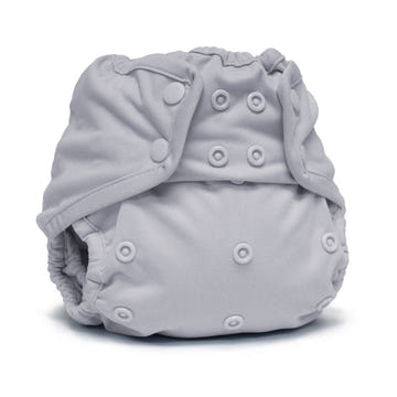 Kanga Care Rumparooz One Size Cloth Diaper Cover Platinum light gray