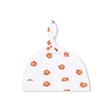 Angel Dear Little Pumpkins Knotted Baby Hat soft stretchy fabric