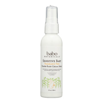 Babo Botanicals - Diaper Cream Spry Sensitive - 1 Each -3 Fz