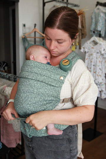 Coco Carriers Coco Bloom Baby Carrier With Pocket 63.5" Waistband Cotton