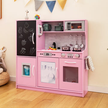 Toddler Pretend Play Kitchen for Boys and Girls 3-6 Years Old