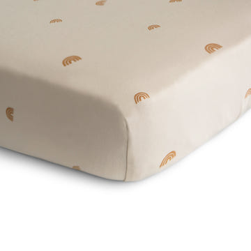 Mushie Stretchy MINI Crib Sheet Organic Cotton Pre-washed