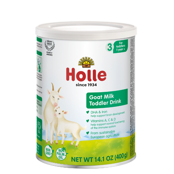 Holle Goat Milk Toddler Drink Stage 3 14 oz Goat Milk Powder
