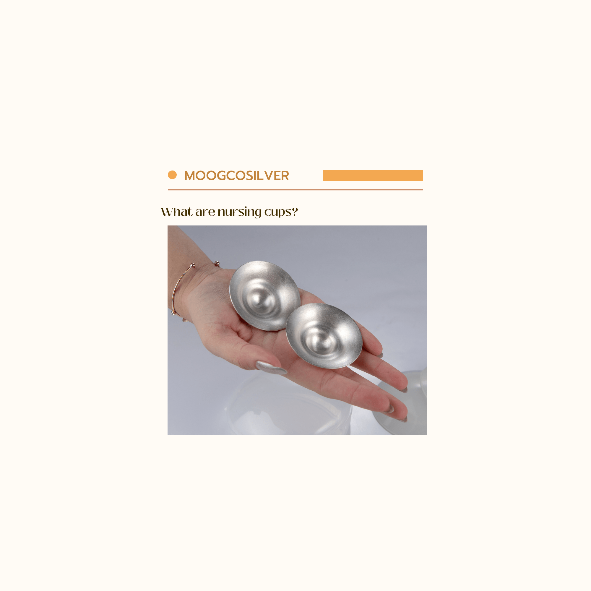 What are nursing cups?