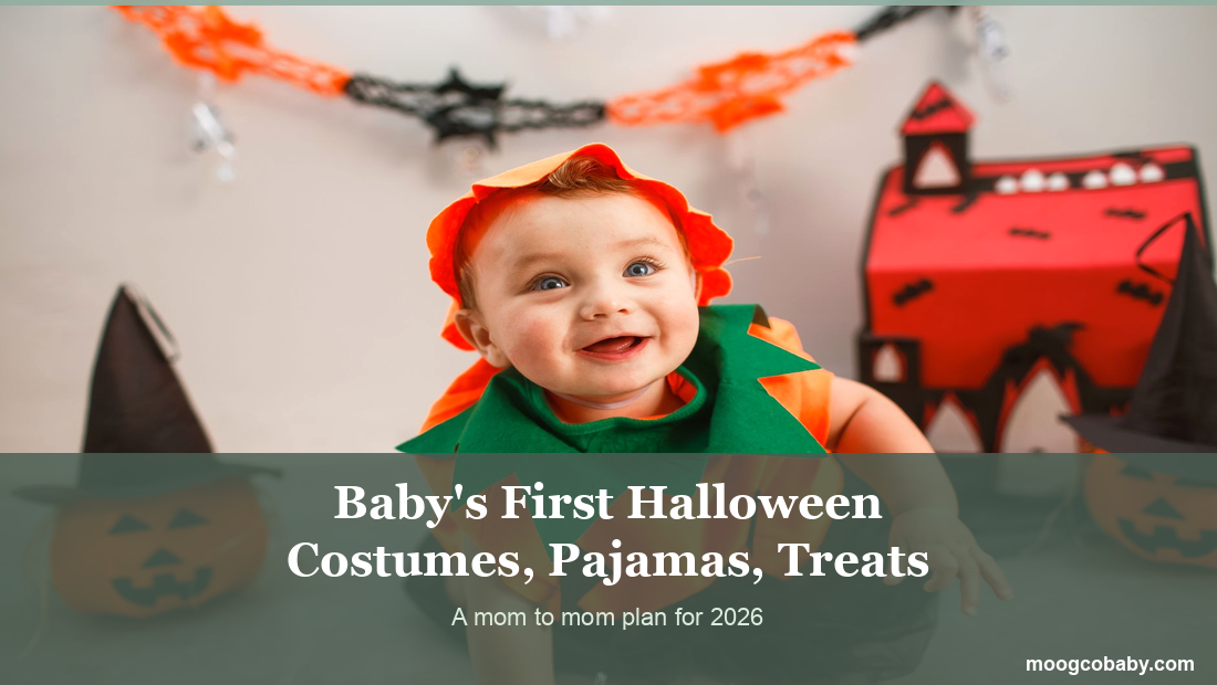 Baby's First Halloween 2026: Costumes, Pajamas and a Trick-or-Treat Plan That Actually Works