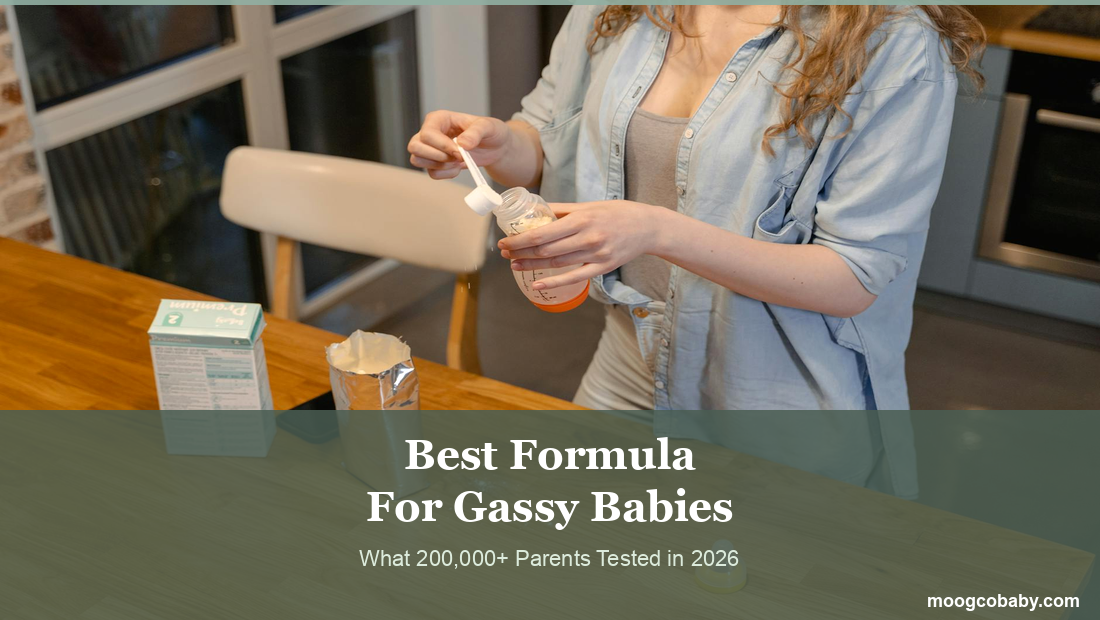 Best Formula for Gassy Babies in 2026 (Tested by 200,000+ Parents)