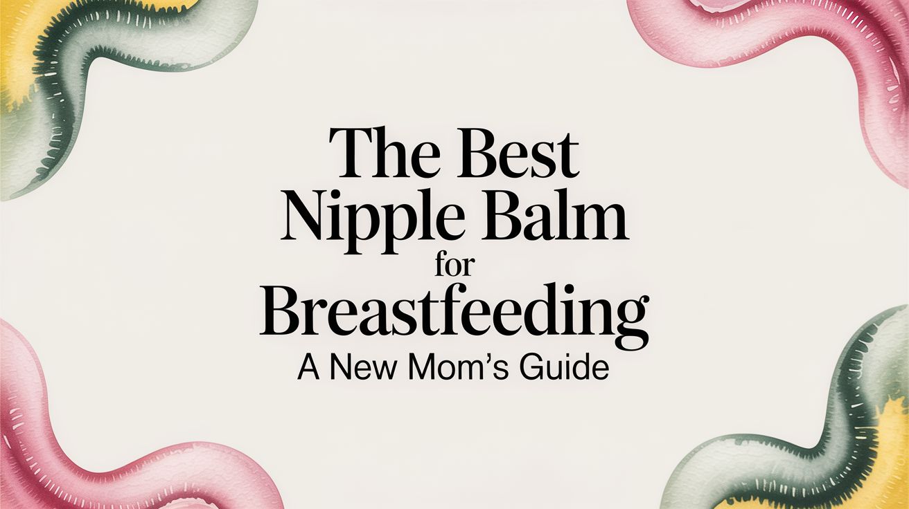 The Best Nipple Balm for Breastfeeding A New Mom's Guide