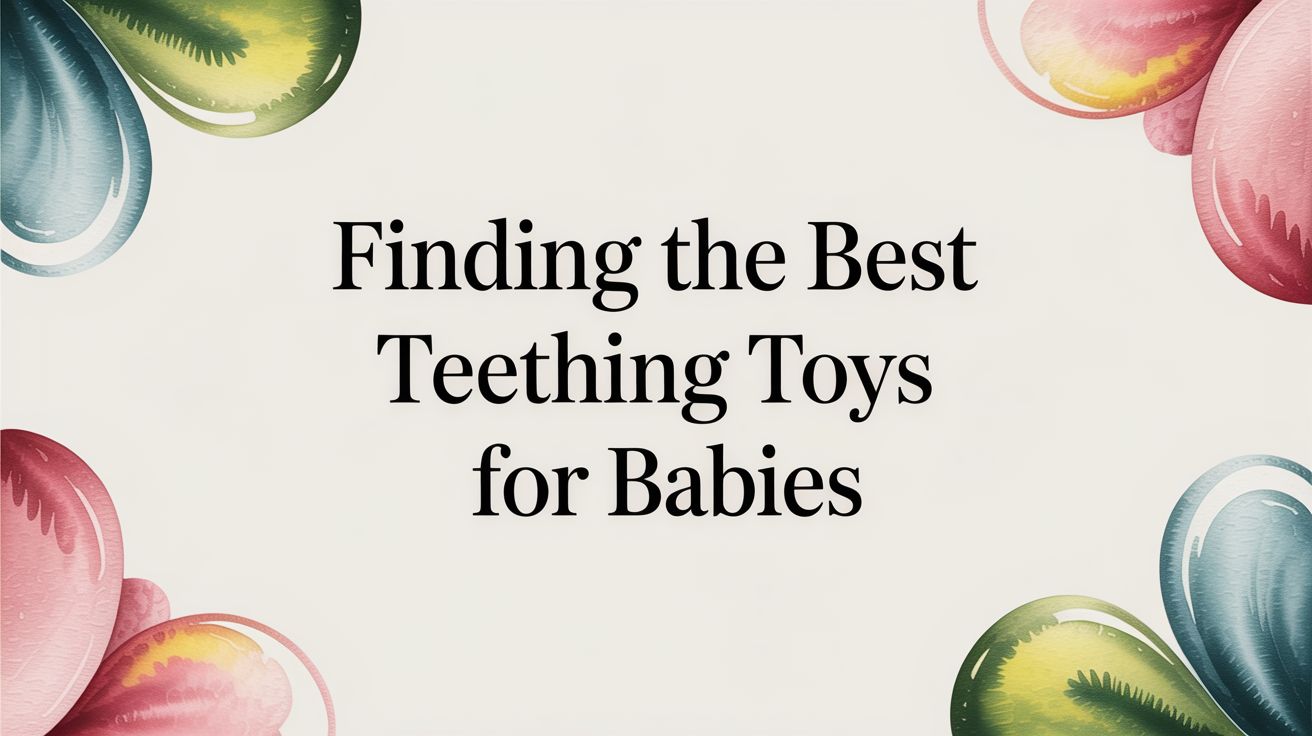 Finding the Best Teething Toys for Babies