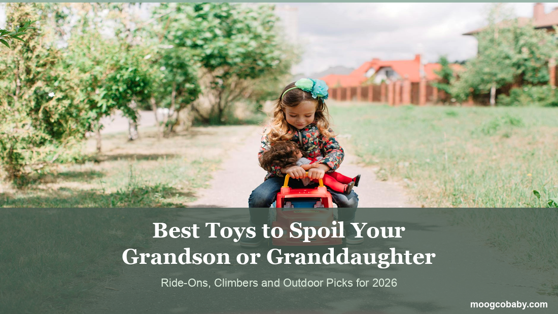 Best Toys to Spoil Your Grandson or Granddaughter: Ride-Ons, Climbers and Outdoor Picks (2026)