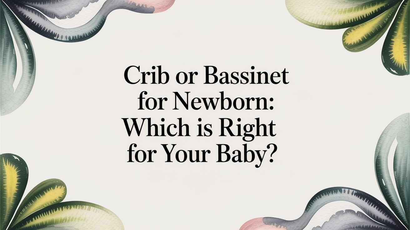 Crib Or Bassinet For Newborn: Which Is Right For Your Baby?