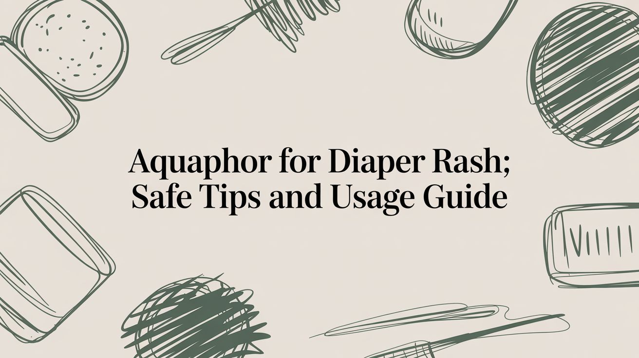aquaphor for diaper rash: Safe tips and usage guide