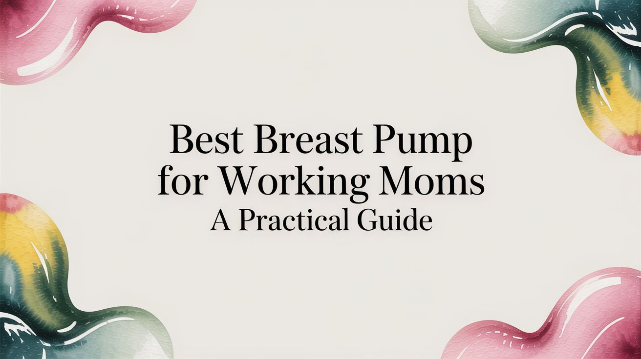 Best Breast Pump for Working Moms A Practical Guide