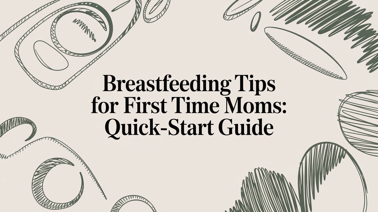 breastfeeding tips for first time moms: quick-start guide