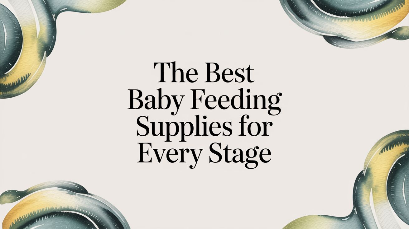 The Best Baby Feeding Supplies for Every Stage