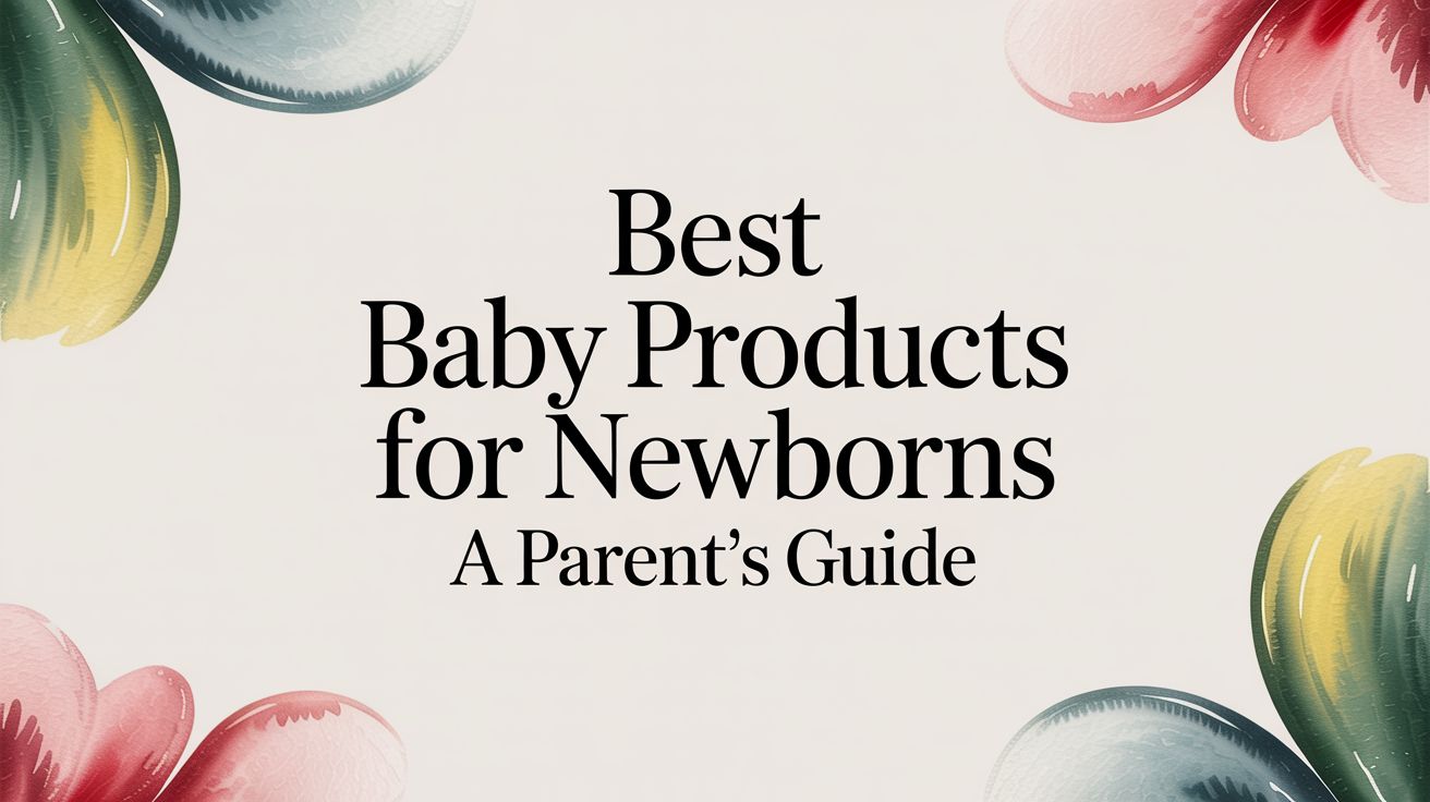 Best Baby Products for Newborns A Parent's Guide