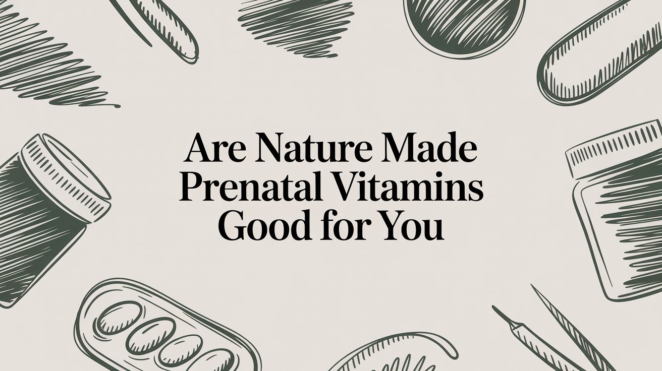 Are Nature Made Prenatal Vitamins Good for You