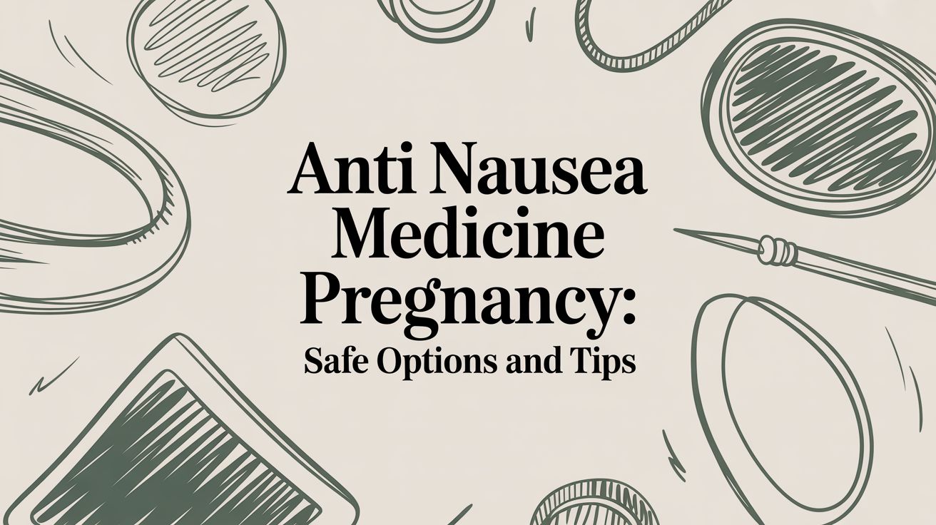 anti nausea medicine pregnancy: Safe options and tips