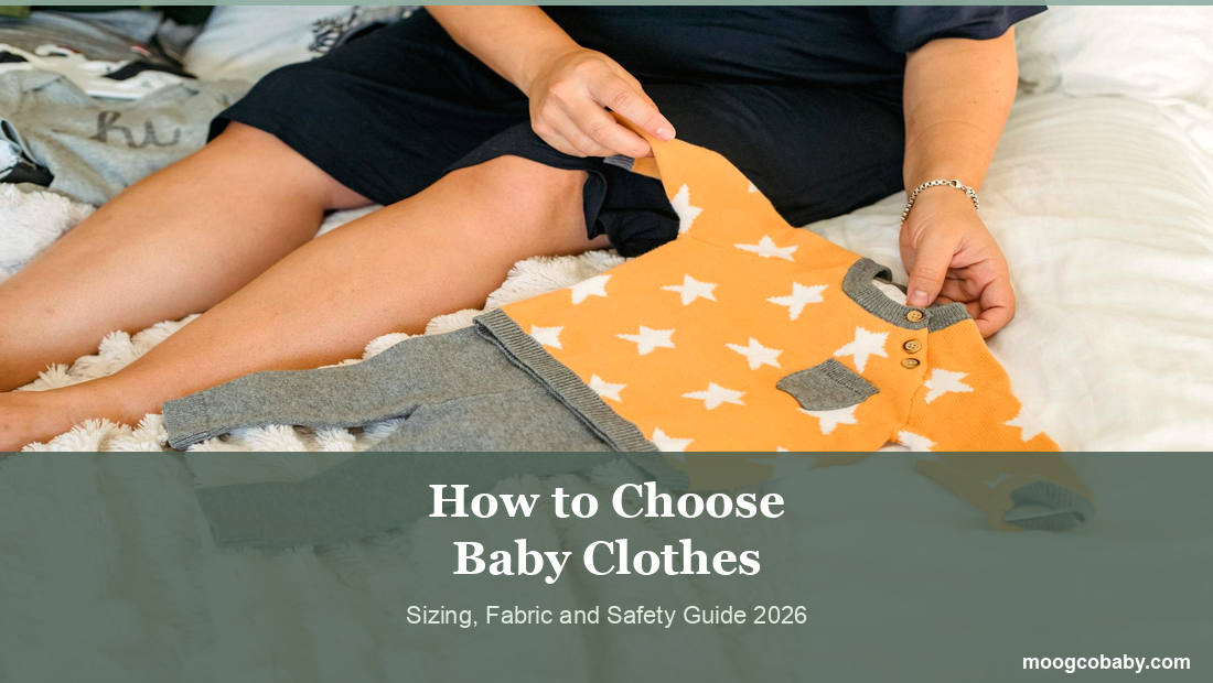 How to Choose Baby Clothes That Actually Work (Size, Fabric & Safety Guide)