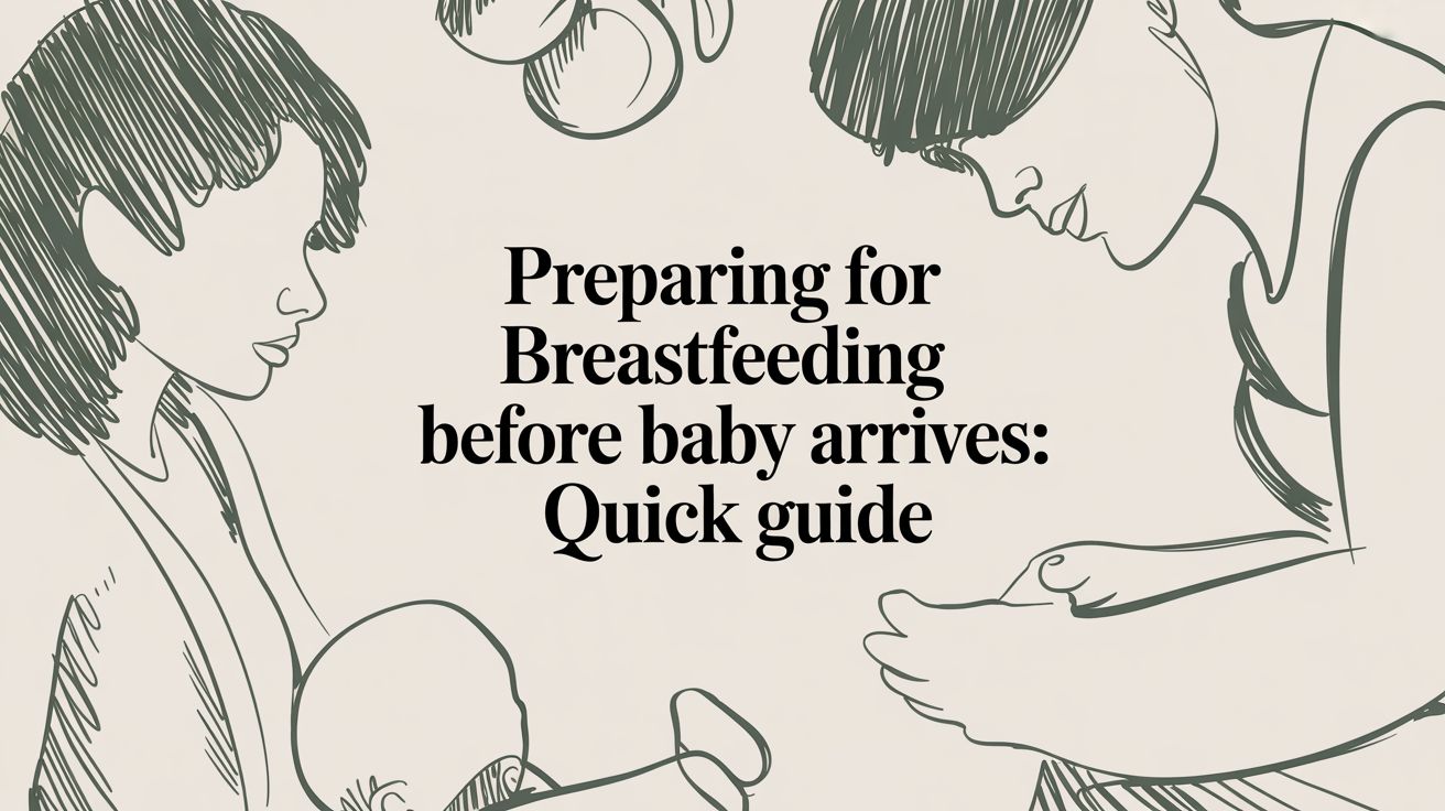 Preparing for breastfeeding before baby arrives: quick guide