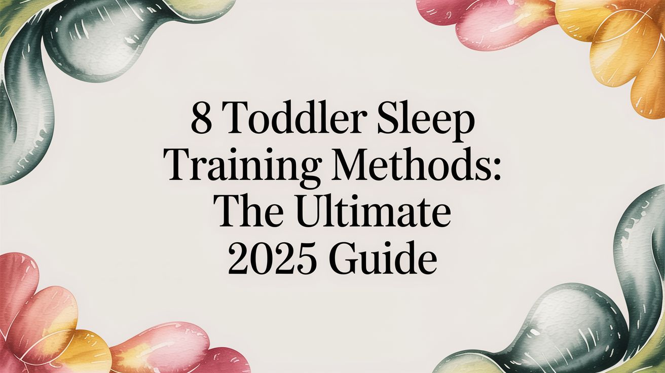 8 Toddler Sleep Training Methods: The Ultimate 2025 Guide