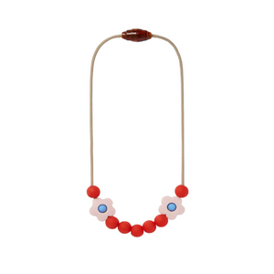 Rose Daisy Sensory Necklace