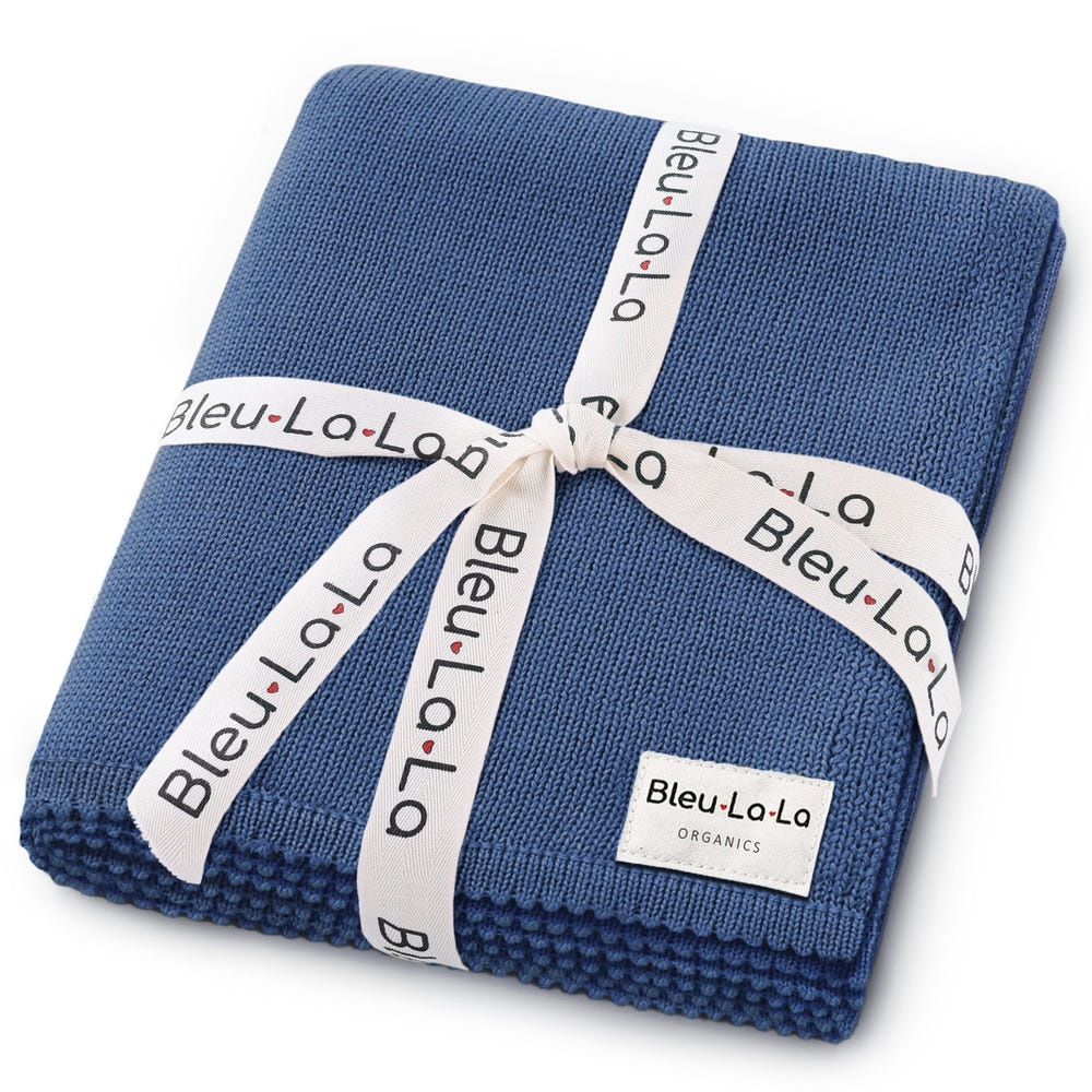 100% Cotton Organic Luxe Baby Blanket - MOOGCO Baby