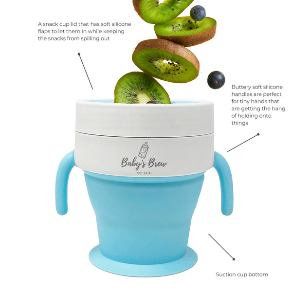 "Baby Shower Bundle featuring bottles and accessories, displayed at an angle for a stylish view."