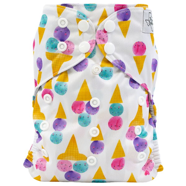 Slim Fit AIO Cloth Diaper