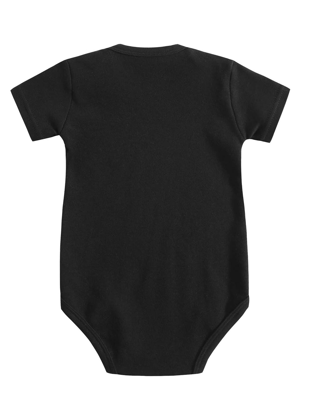 Baby's First Christmas Baby Bodysuit, Teddy Bear in a Santa Hat, Short Sleeve Cotton Romper