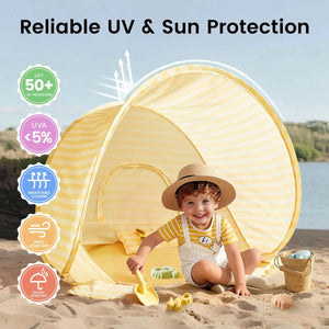 Tiny Land® One-Stop Beach Toy & Tent Set