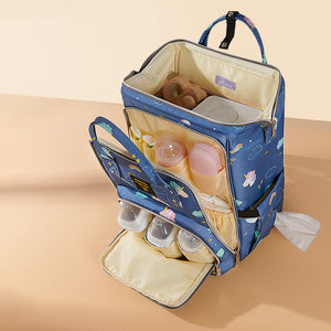 Open-Wide Diaper Backpack