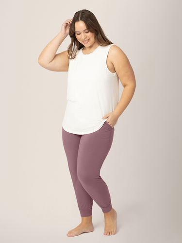 Bamboo Maternity & Nursing Tank | White - MOOGCO Baby