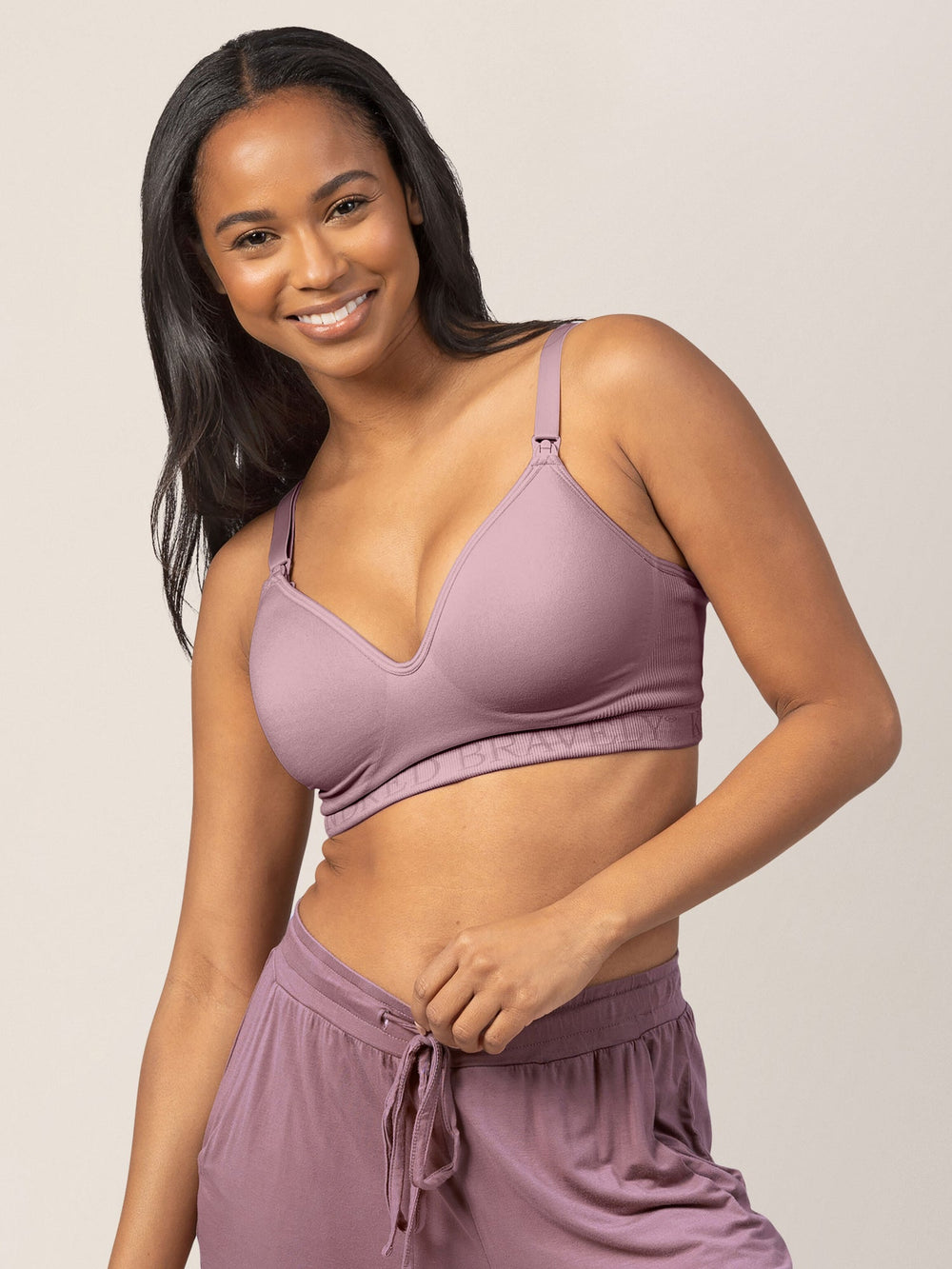 Signature Sublime® Contour Hands-Free Pumping & Nursing Bra | Twilight