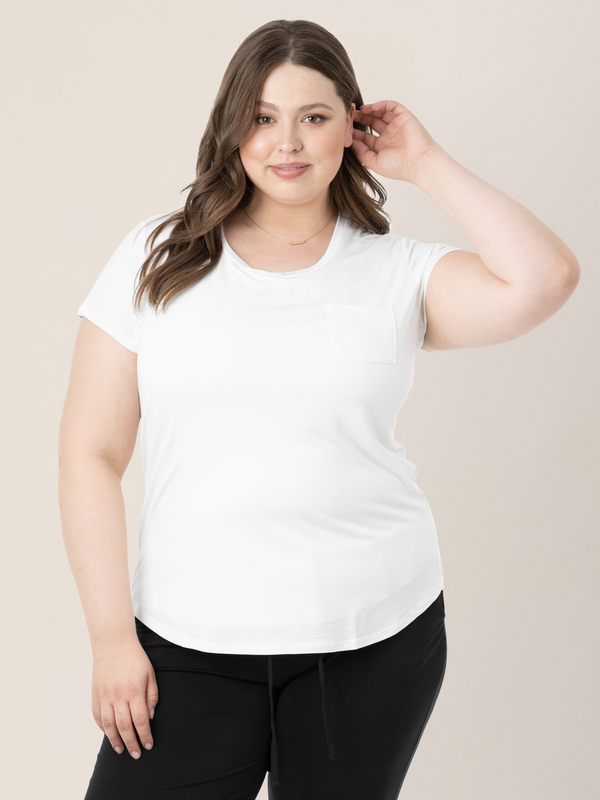 Everyday Maternity & Nursing T-shirt | White