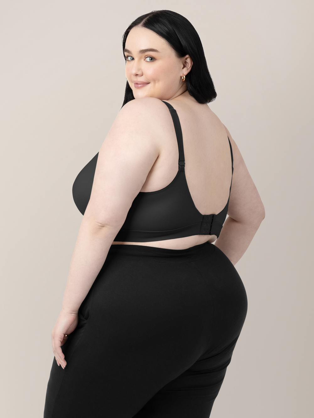 Minimalist Hands-Free Pumping & Nursing Bra | Black - MOOGCO Baby