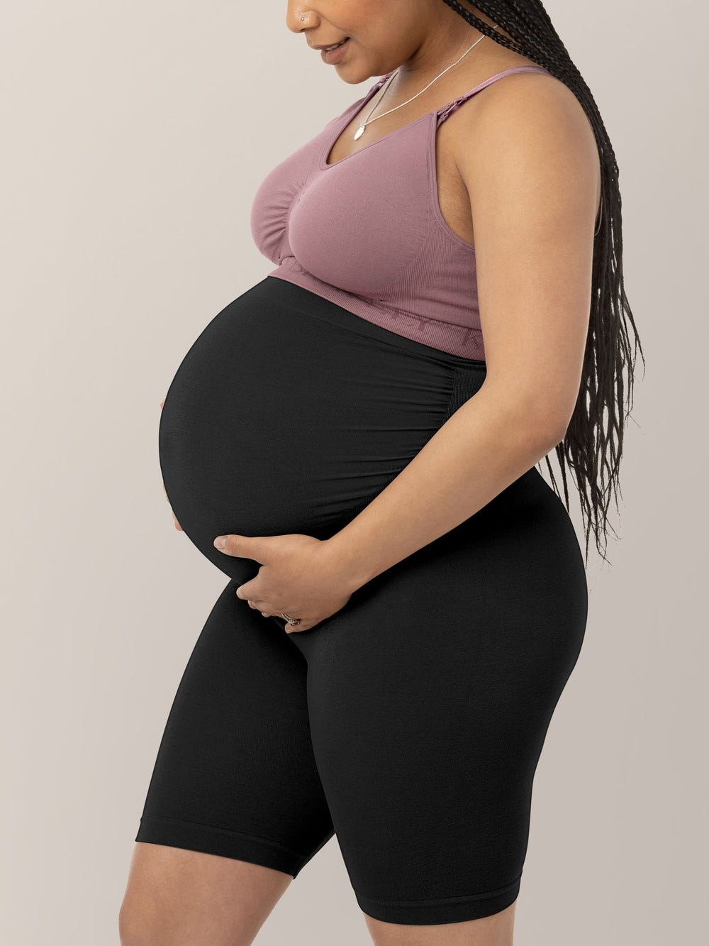 Seamless No-Chafe Maternity Underwear | Black