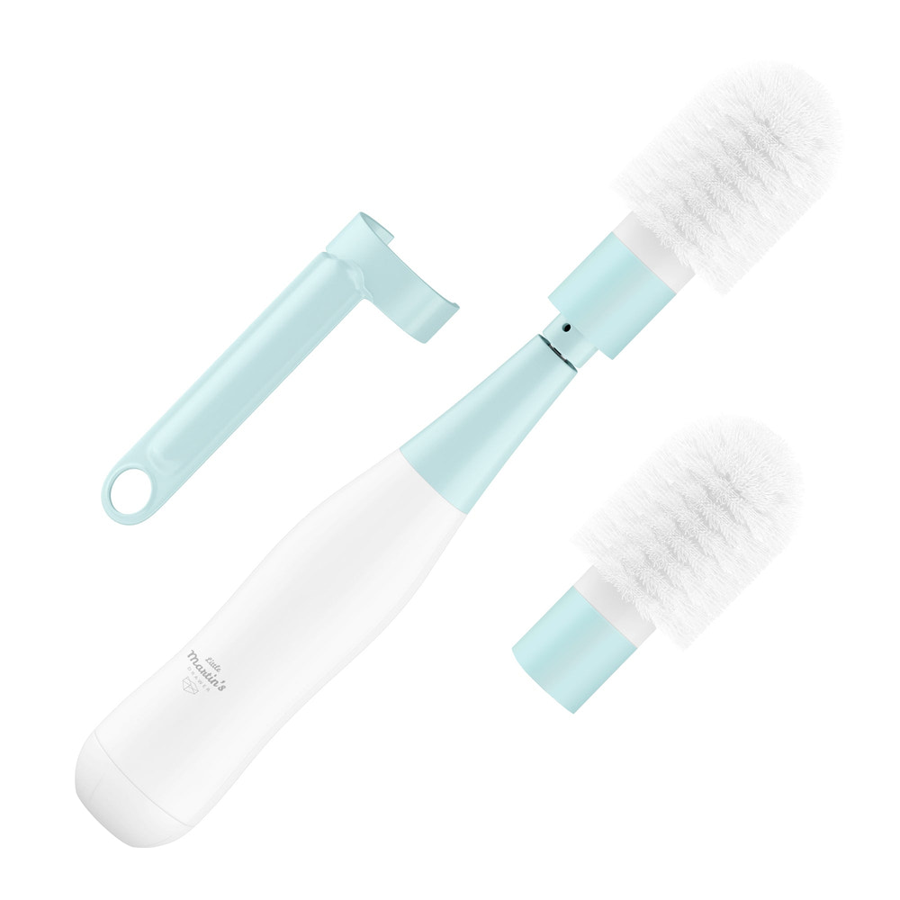 Little Martin's Electric Bottle Brush (Blue/Pink) - MOOGCO Baby