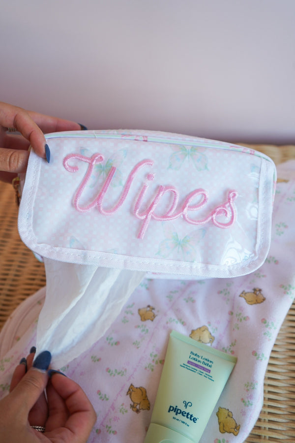 KenzKustomz Wipes Pouch Clear Coat 8.5 x 4.5 x 2 Fits 80