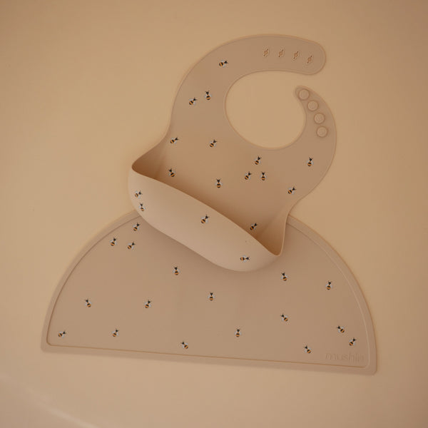 Mushie Silicone Placemat Food-Grade Silicone Soft Colors