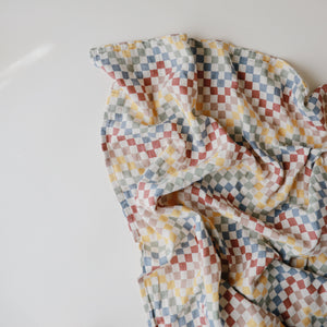 Mushie Organic Cotton Muslin Swaddle Blanket extra soft