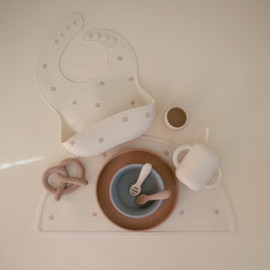 Mushie Silicone Placemat Food-Grade Silicone Soft Colors