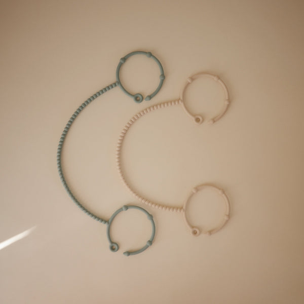 Adjustable Silicone Strap 2-Pack