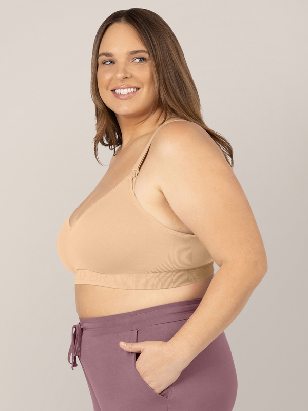 Signature Sublime® Contour Maternity & Nursing Bra | Beige