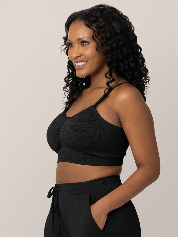 Sublime® Hands-Free Pumping & Nursing Bra | Black