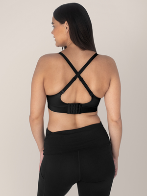 Minimalist Hands-Free Pumping & Nursing Bra | Black