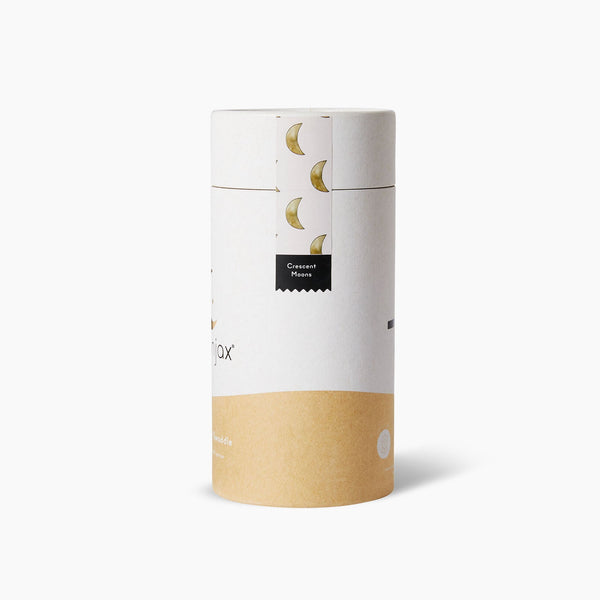 moon - organic cotton muslin swaddle blanket