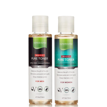 Organic ACV toner with witch hazel for babies, promoting gentle skin care and natural cleansing.