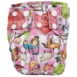 Tiny Tushies Newborn AIO Cloth Diaper - MOOGCO Baby